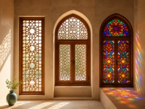 انواع-پنجره_های-ارسی-_-بررسی-کامل-سبک_ها،-کاربردها-و-طراحی-در-معماری-ایرانی