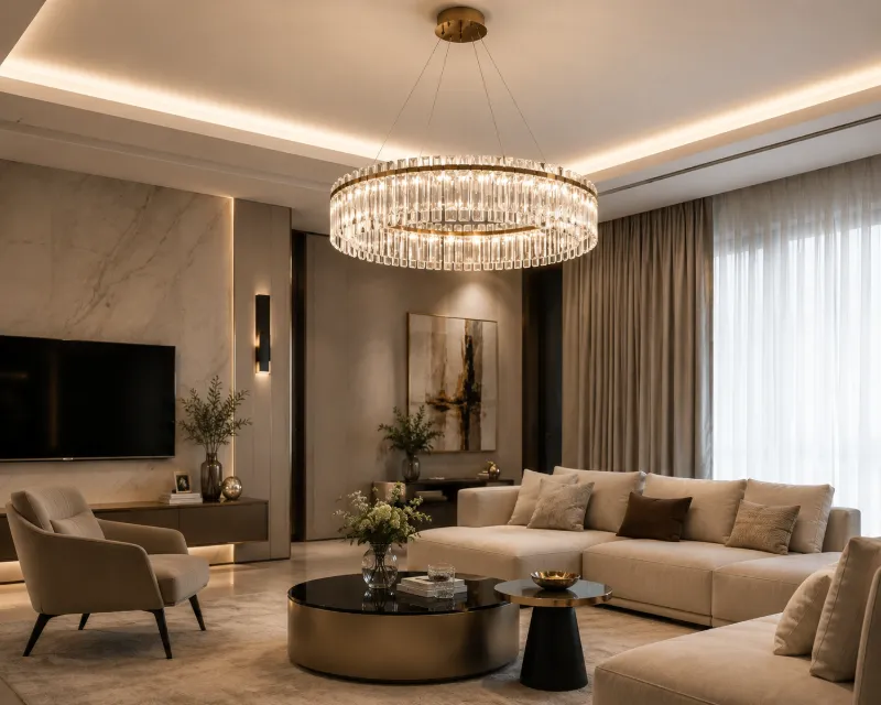 لوستر-کریستالی-مدرن